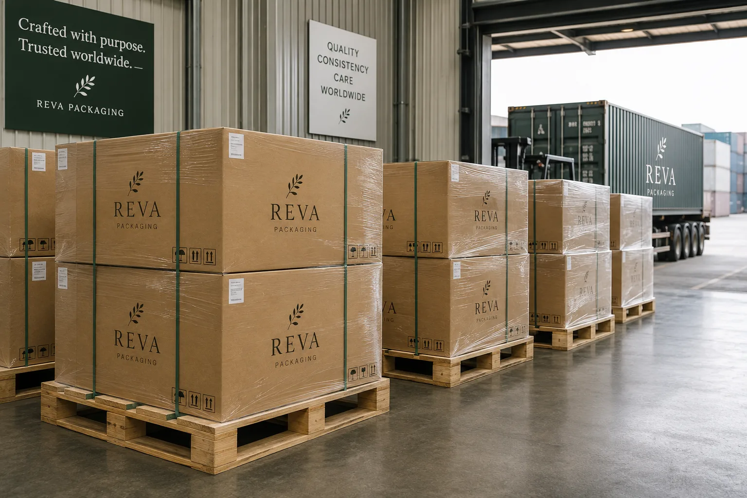 Reusable e-commerce packaging ready to ship